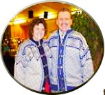 Loraine and I were given traditional Norwegian Jersey's - What a blessing