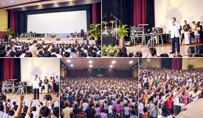 Ayala Cinema, Cebu City Mall revival meeting
